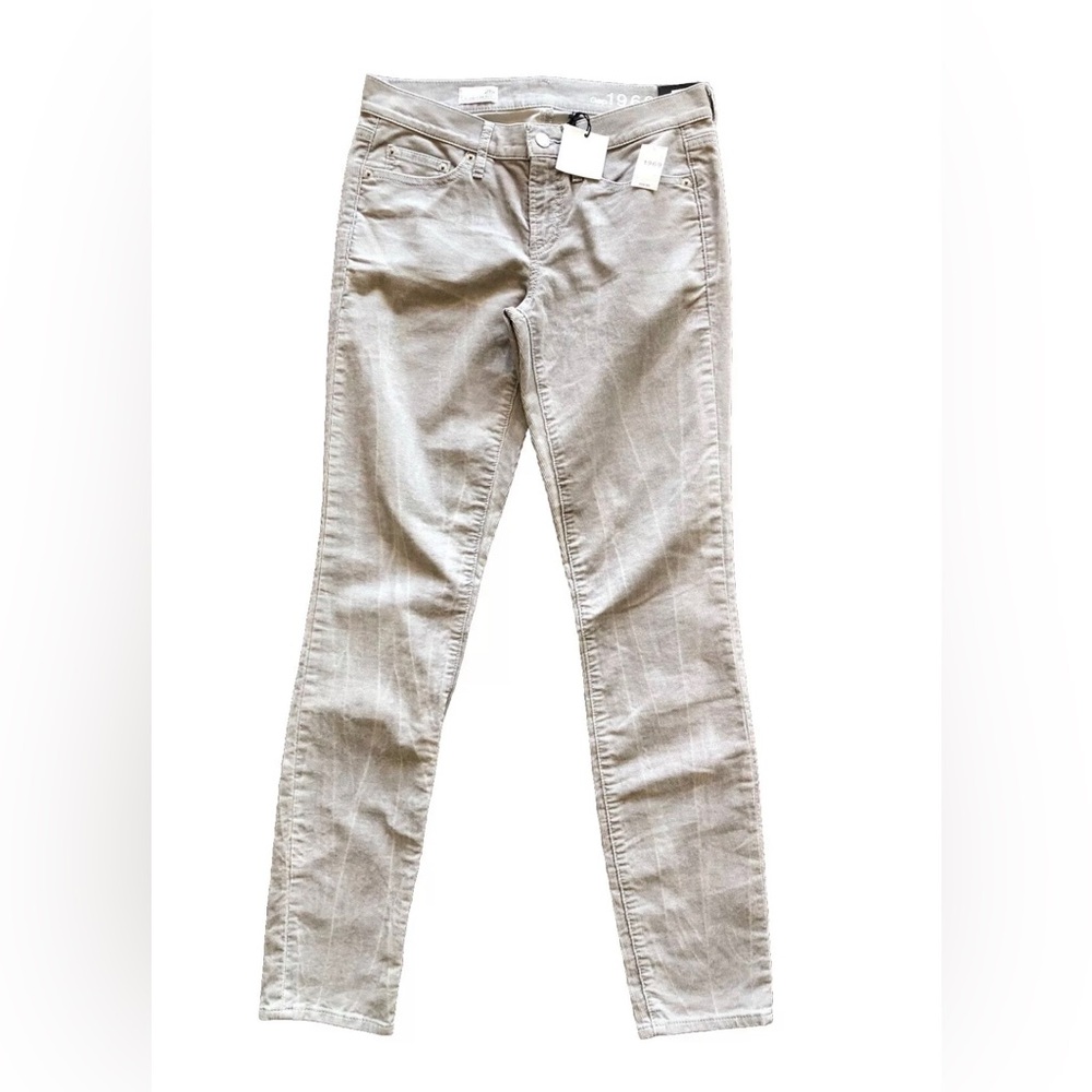 Gap Gray 1969 Always Skinny Skimmer Stylish Pants Size 26R NWT